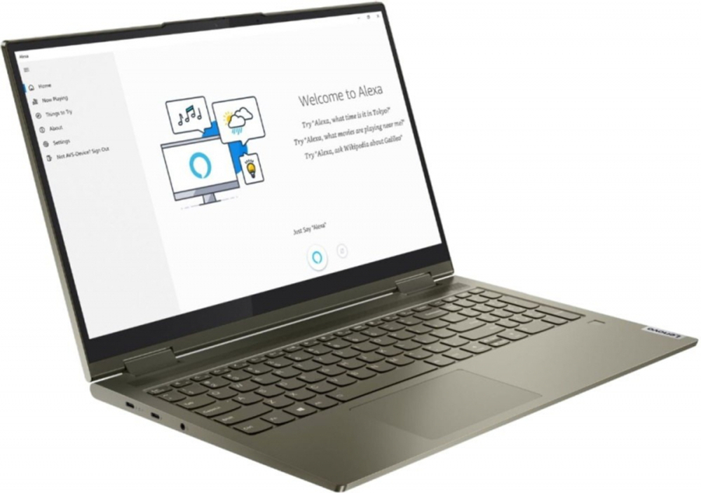 Ноутбук Lenovo Yoga 7 15ITL5 82BJ00DDRU Intel Core i7 1165G7, 2.8 GHz - 4.7 GHz, 16384 Mb, 15.6" Full HD 1920x1080, 1000 Gb SSD, DVD нет, Intel Iris Xe Graphics, Windows 11 Home, зеленый