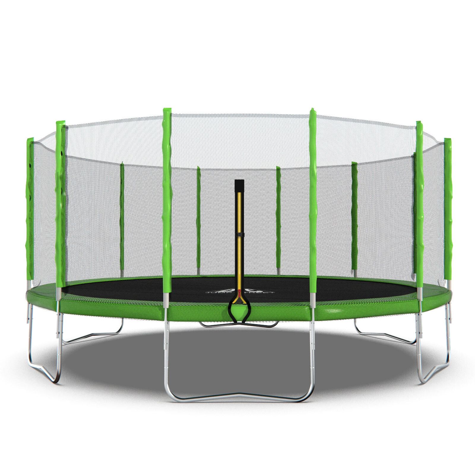 Батут DFC Trampoline Fitness с сеткой 16ft фото №7