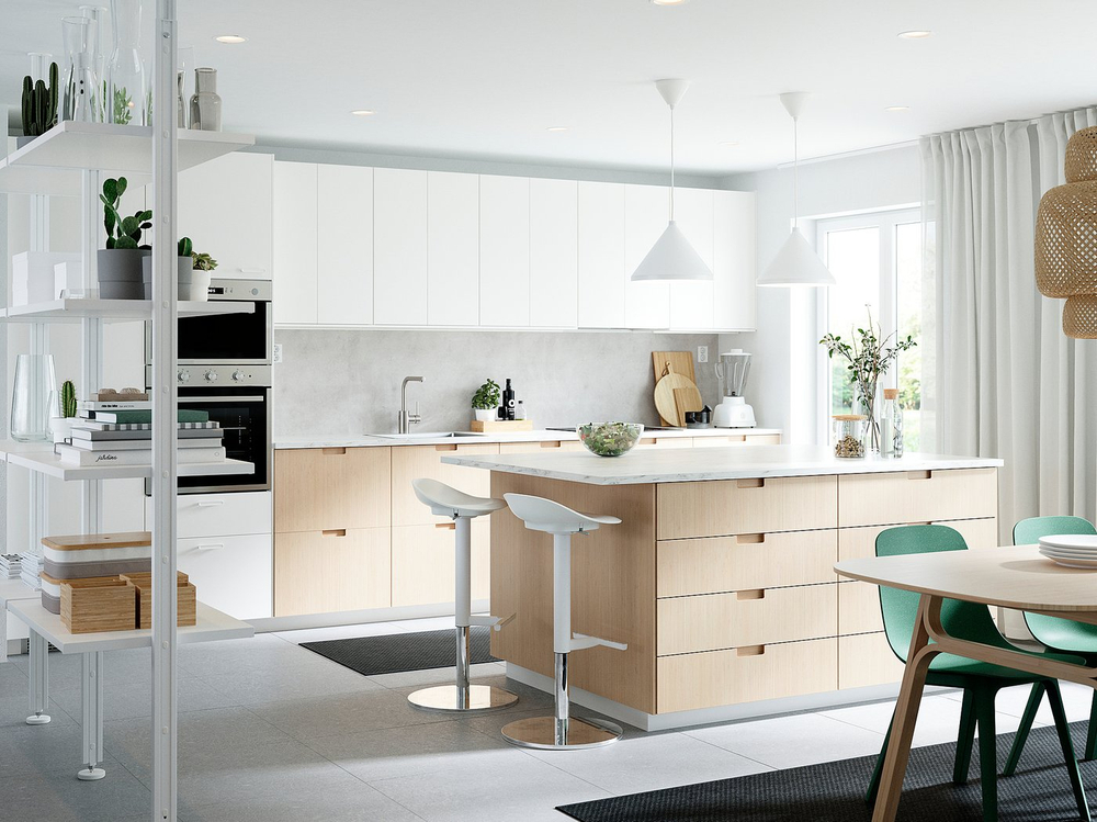 IKEA FRÖJERED  (ИКЕА ФРЁЙЕРЕД)  -  Фасад ящика - светлый бамбук 40x20 см