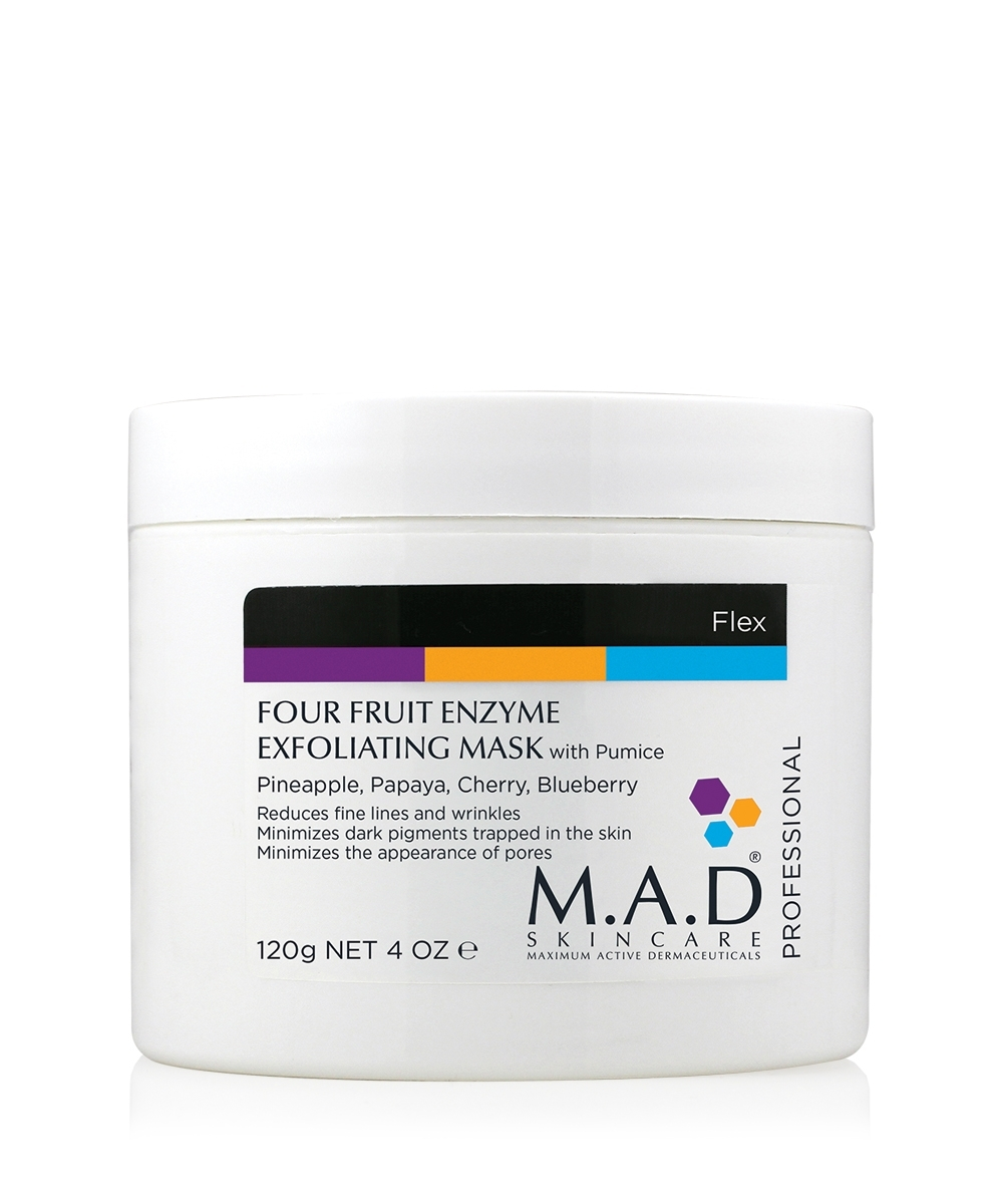 M.A.D. Skincare Энзимная мультифруктовая маска «Super Polish» pH3.0 | Four Fruit Enzyme Exfoliating Mask