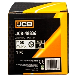 Головка ударная 1''12гр 36мм JCB JCB-48836