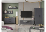 Комод Woodville Иадама графит, графит софт
