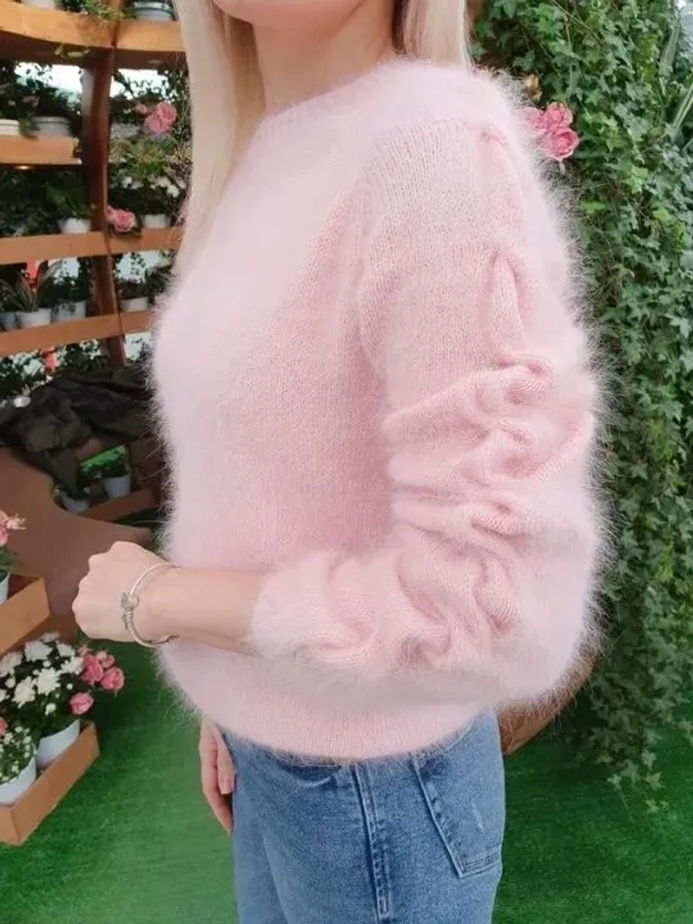 Пряжа Mink Wool (пух норки с синей этикеткой), 50г, 350м, 90%пух норки,10%полиамид (цена за 1 шт)