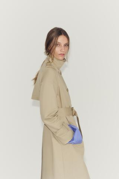 ТРЕНЧ WATER-REPELLENT С ПОЯСОМ — ZW COLLECTION — ZARA