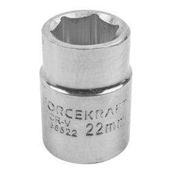 Головка 22мм 3/4''6гр. FORCEKRAFT FK-56522