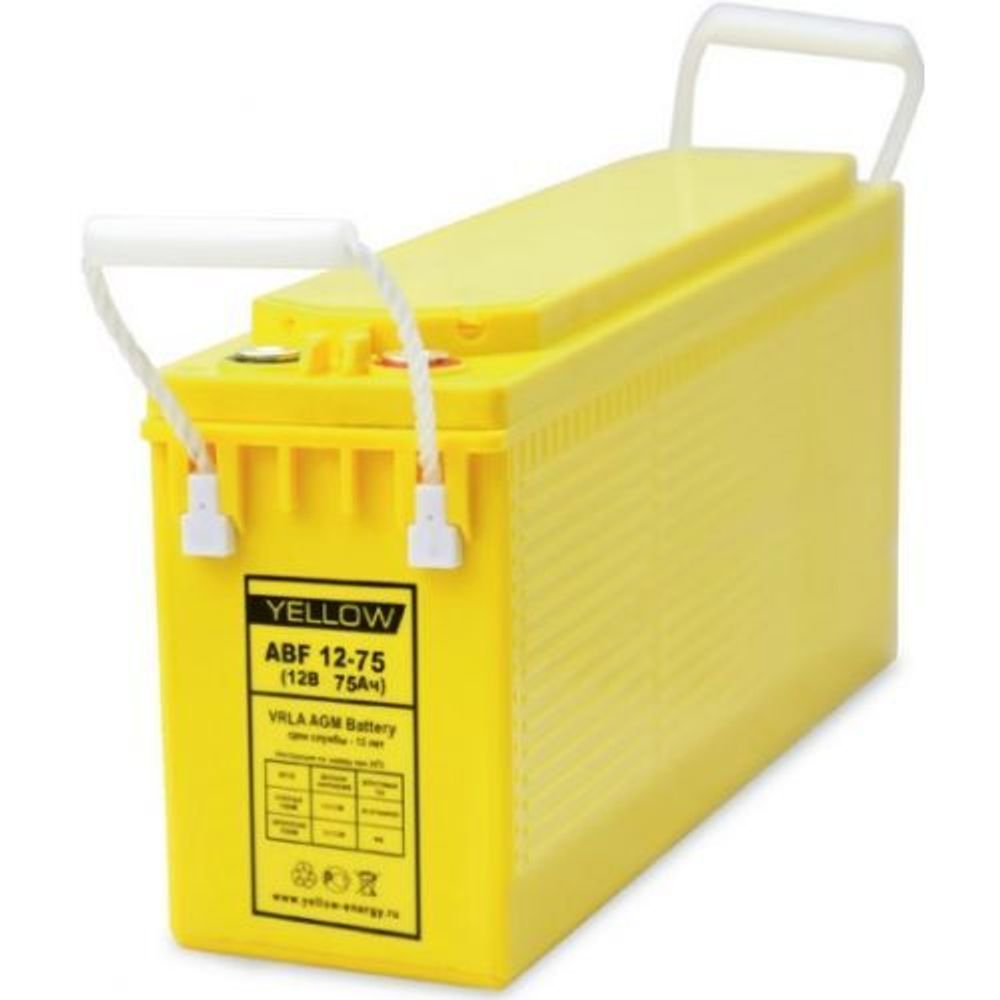 Аккумулятор YELLOW ABF 12-75 - AGM ( 12В / 75Ач ) Аккумулятор YELLOW ABF 12-75 - AGM ( 12В / 75Ач )
