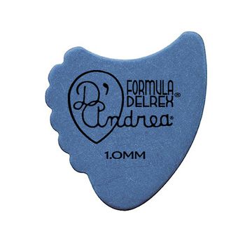 Медиаторы, 72шт, делрин, 1мм, гребенка, D'Andrea RD390-100HV Formula Delrex