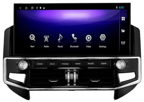 Магнитола для Mitsubishi Pajero 4 2006-2022 - Parafar PF458L12 монитор 12.3" (в стиле "Лексус"), Android 12, Быстрая, CarPlay, 4G SIM-слот