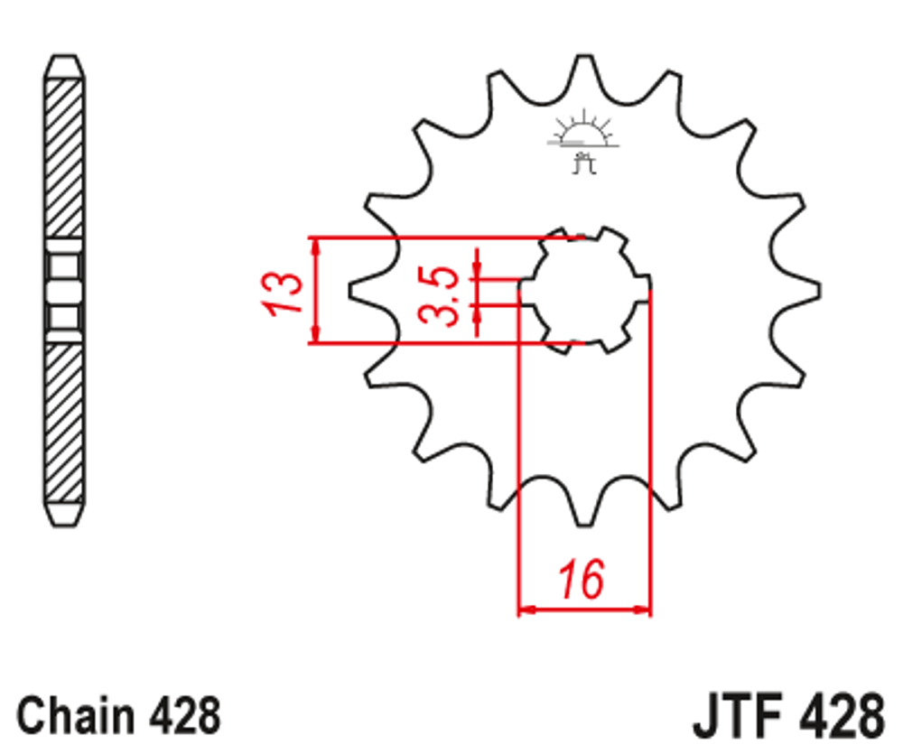 Звезда JTF428.14