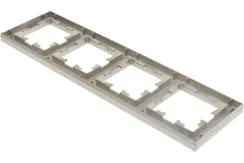 Рамка Systeme Electric ATLASDESIGN 4-постовая шампань 38169