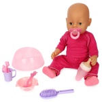 Пупс функциональный с аксесс., короб. DOLLгр