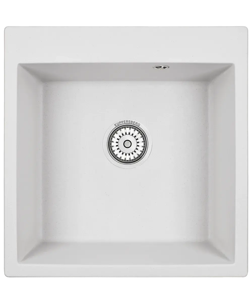 Кухонная мойка Kuppersberg MODENA 50 NL 1B WHITE фото 
