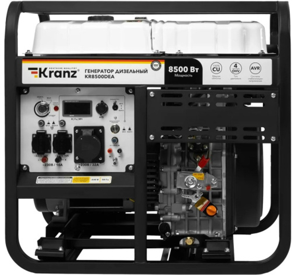 Генератор дизельный KRANZ KR8500DEA