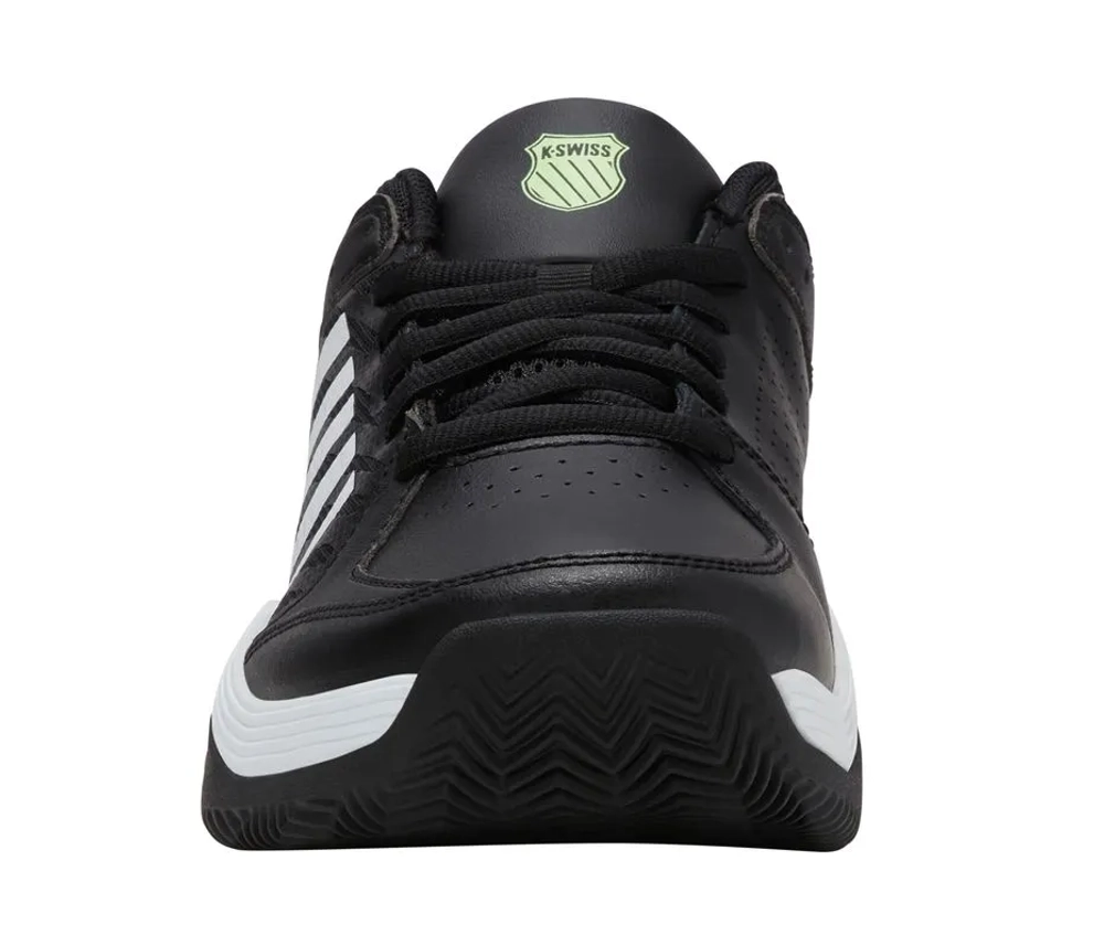 Теннисные кроссовки K-Swiss Court Express 2 Clay - black/white/soft neon green