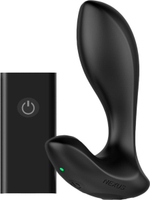 Черная анальная вибровтулка Nexus Duo Plug Medium (Цвет: черный)