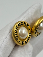 Клипсы с «жемчугом» Givenchy