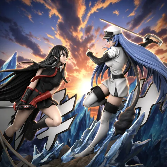 Akame x Esdeath - Akame Ga Kill