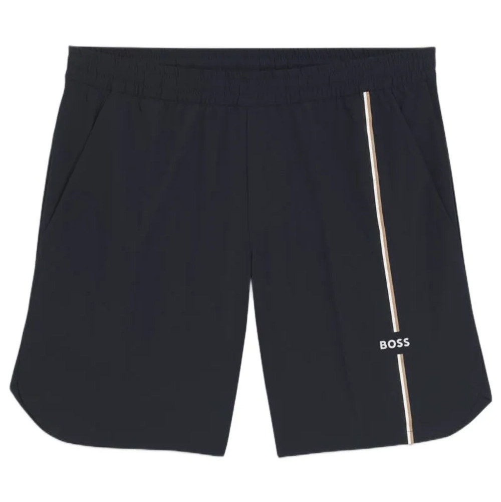 Мужские теннисные шорты BOSS TOC Game 8 inch - dark blue