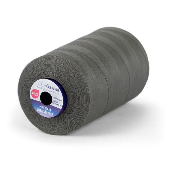 Нитки универсальные Gamma 40/2, 4570 м (5000 ярд) / 1 кат., 333 серо-сиреневый