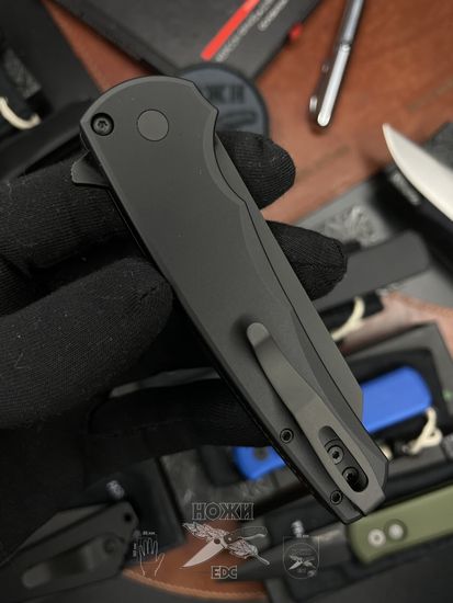 Складной нож Pro-Tech Malibu 5203 Reverse Tanto c клинком из стали CPM-20CV, рукоять алюминий