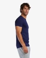 Футболка мужская TYR Lightweight Ultrasoft Tech Tee (Темно-Синяя)