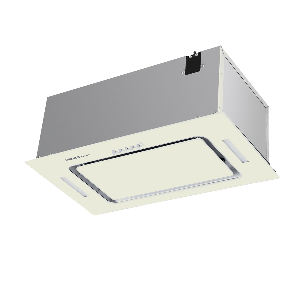 Кухонная вытяжка HOMSair Crocus Push 52 бежевый фото 