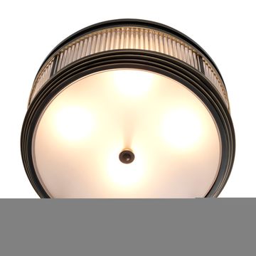 Eichholtz Ceiling Lamp Rousseau, Bronze Highlight Finish / Clear Glass
