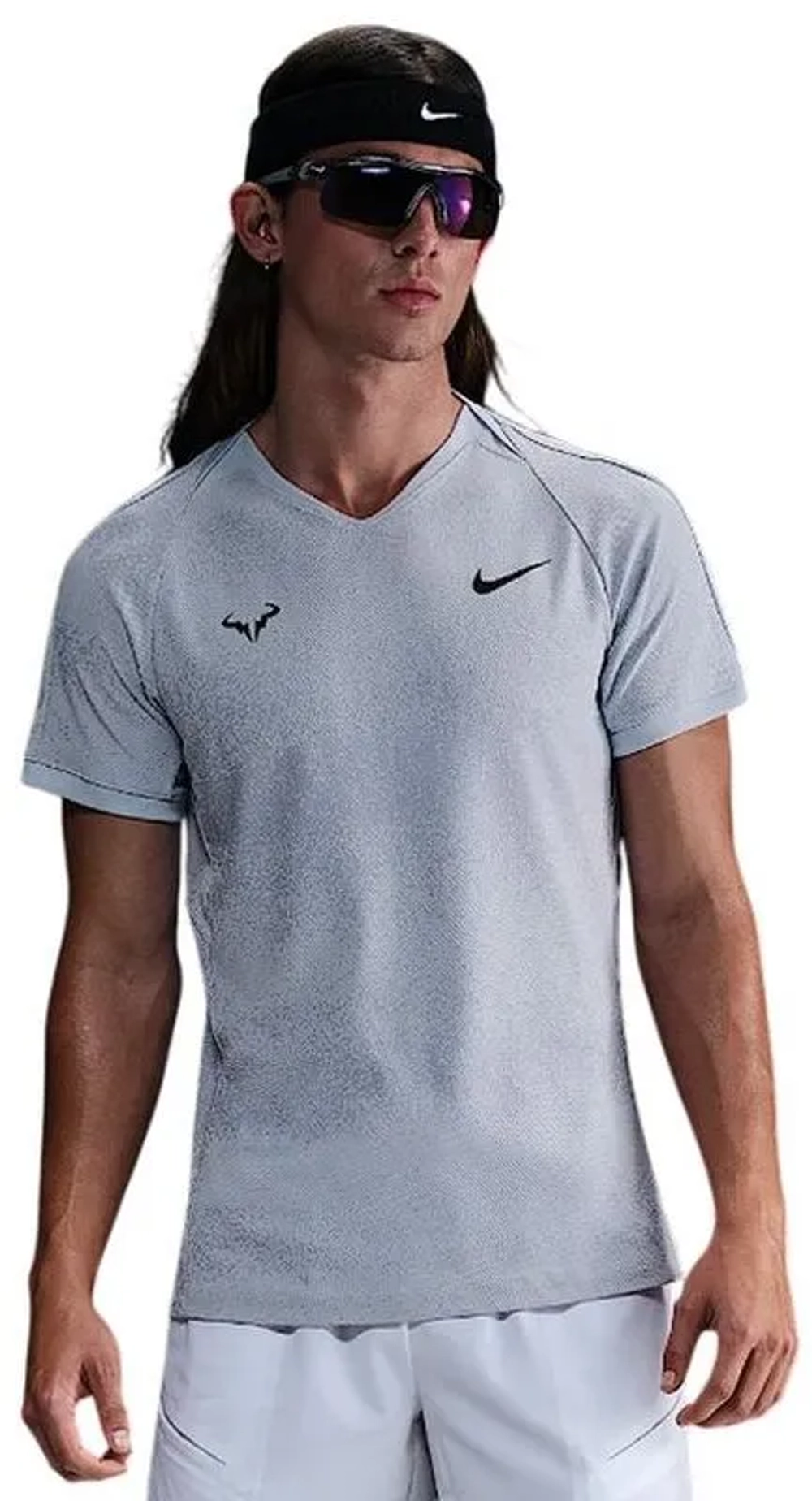 Мужская теннисная футболка Nike Court Rafa Dri-Fit Short Sleeve