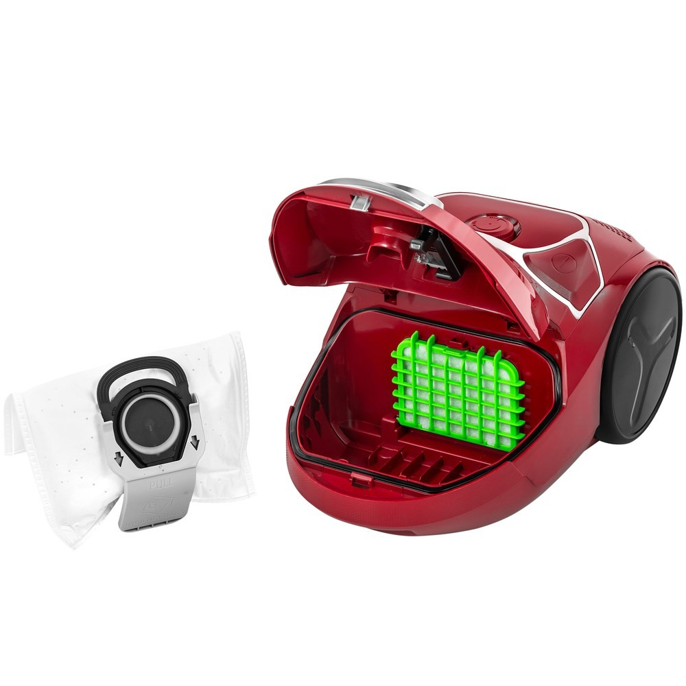 Пылесос TEFAL TW3953EA, красный