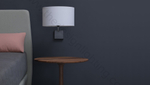 Wall design lamp  Noon by Zeitraum (White)