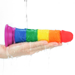 Радужный фаллоимитатор "7 Prider Dildo"