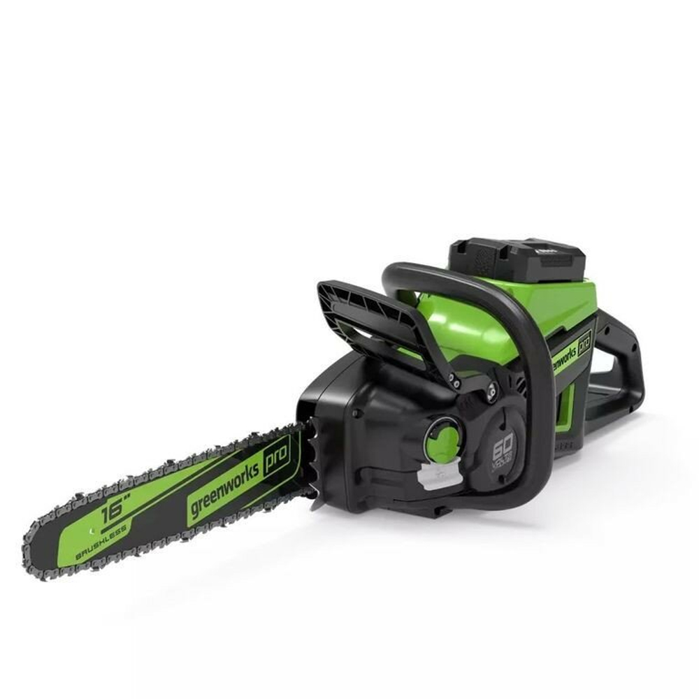 Цепная пила аккумуляторная GreenWorks GD60CS25, 60V, 40 см, бесщеточная, 2500 Вт, без АКБ и ЗУ (2008907)
