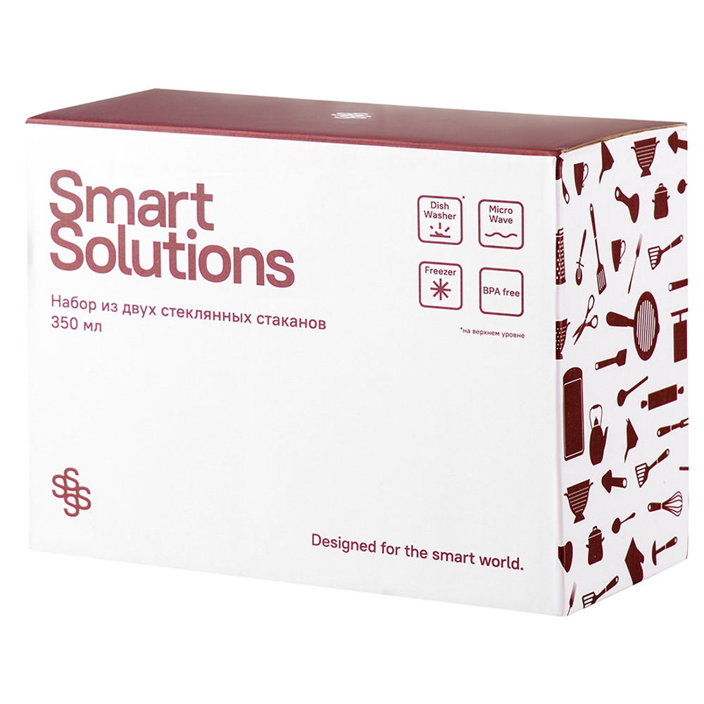 Набор стаканов 2шт 350мл Smart Solutions