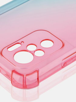 Чехол ROSCO для Xiaomi Redmi Note 10;Xiaomi Redmi Note 10S;Poco M5s оптом (арт. XM-RN10-HARD-TPU-PINK-BLUE)