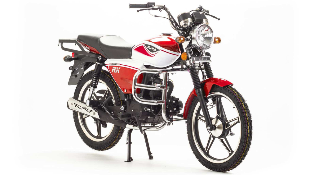 Мопед MotoLand Альфа RX 11 Красный