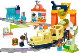 Конструктор LEGO Duplo 10428 Большой интерактивный общественный поезд