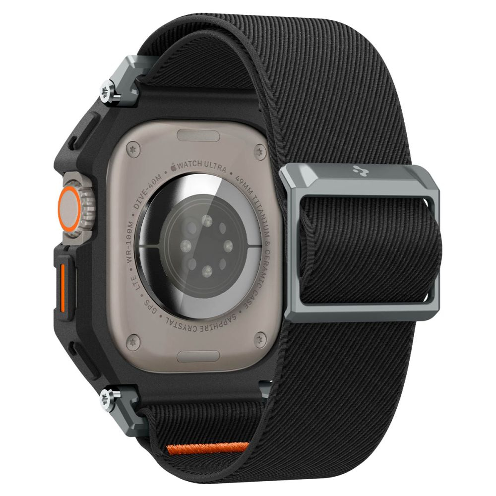 Ремешок с чехлом Spigen Lite Fit Pro для Apple Watch Ultra 1 / 2 49 мм Matte Black