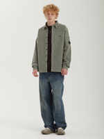 Мужская Рубашка Corduroy Long Sleeve Button Lens