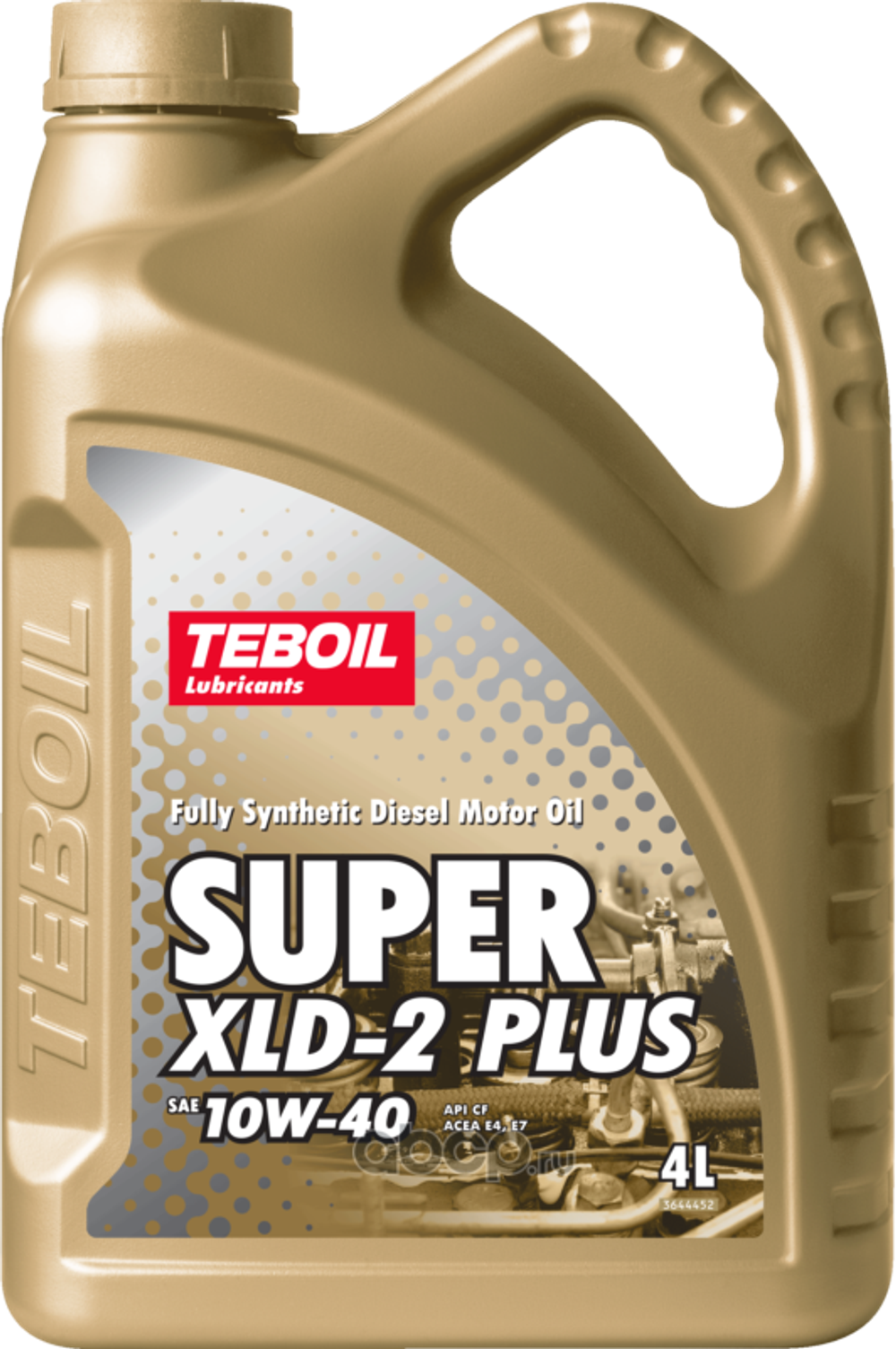 Масло моторное TEBOIL Super XLD-2 Plus 10W-40 4 л 3642401