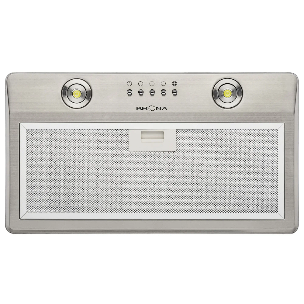 Встраиваемая вытяжка Krona RUNA 600 INOX PB