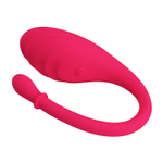 Виброяйцо с управлением через приложение из силикона Romance USB MC39APP