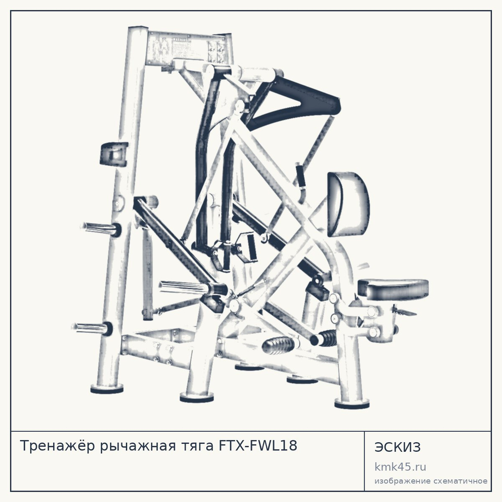 Тренажёр рычажная тяга FTX-FWL18 — от 216 000 ₽