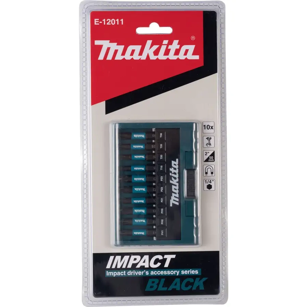 Набор бит Impact Black 50 мм Makita E-12011