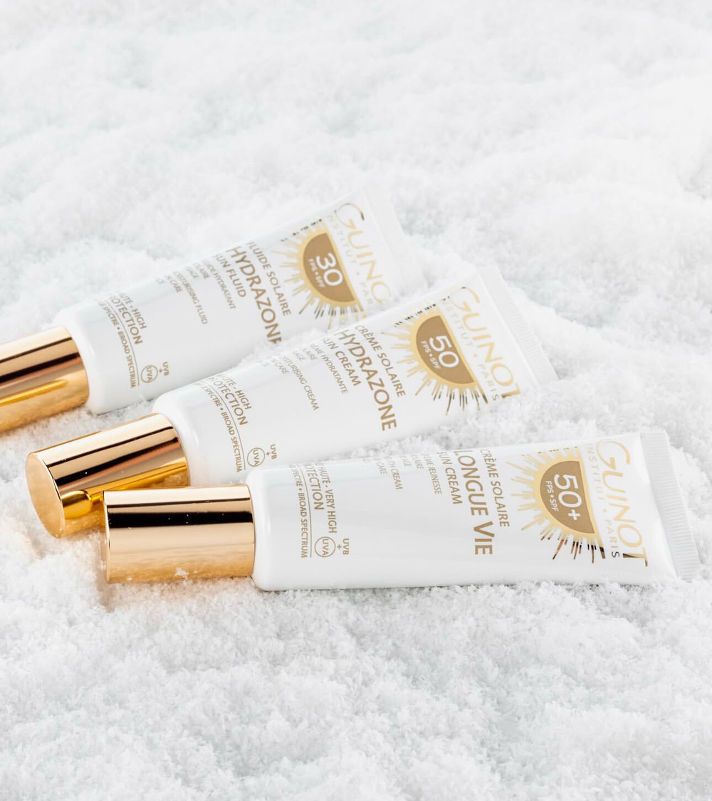 Флюид Guinot Hydrazone, SPF 30, для всех типов кожи, защита от солнца, 50мл