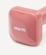 Гантель виниловая STARFIT DB-106 2 кг, квадратный, кирпичный, пара