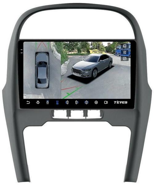 Магнитола для Chery Tiggo 2013-2016 - Teyes CC3-2K-360 на Android 10, Быстрая, 2K QLED, CarPlay, 4G SIM-слот, 4 камеры в комплекте