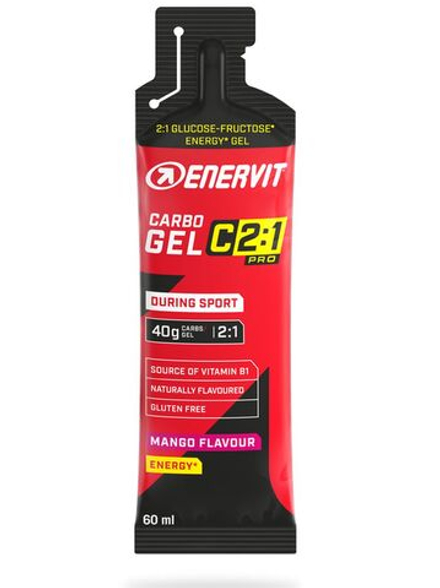 Энергетический гель Enervit Carbo Gel C2:1PRO 60 ml — манго