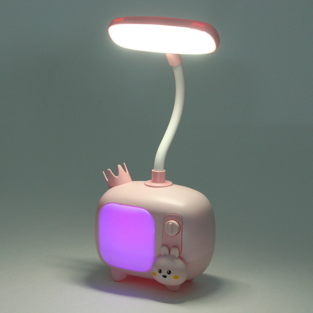 Настольная лампа «Sweet - TV time» LED, USB 0.6-4.2W 5V, Розовый