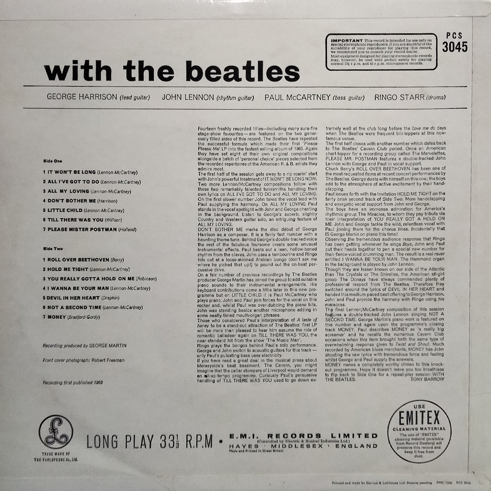 The Beatles / With The Beatles (LP)