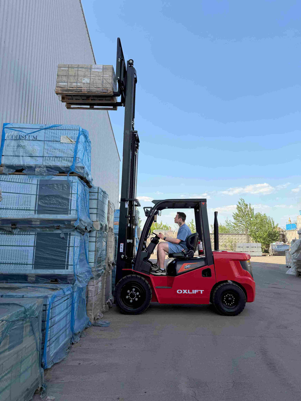Погрузчик дизельный OXLIFT CPCD30-A2S1 г/п 3,0 тонны, с японским двигателем